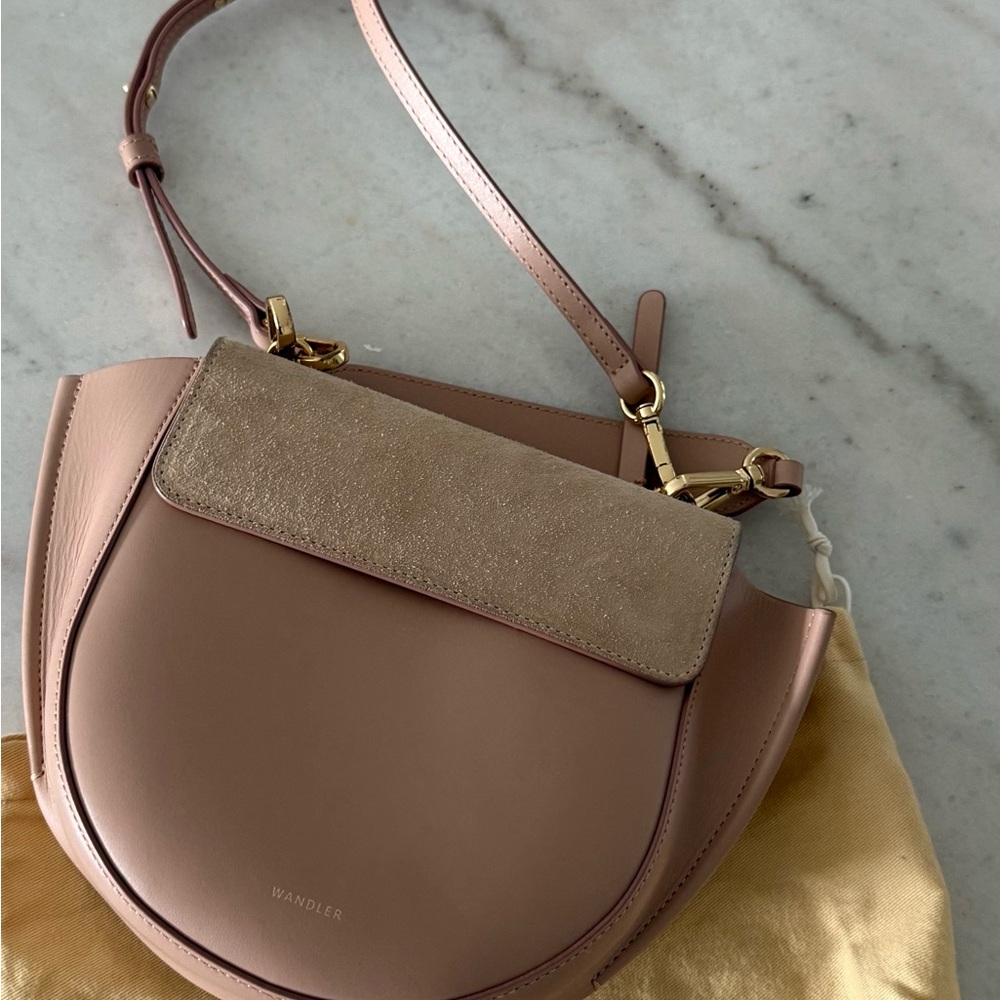 Wandler mini Crossbody Bag with Gold Hardware